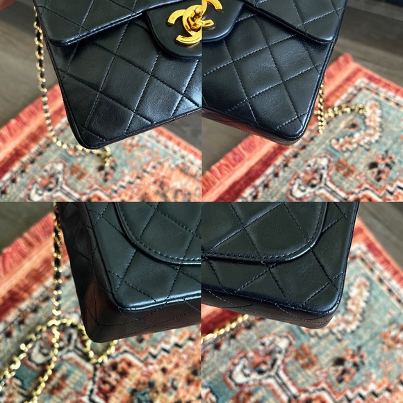 SOLD** Chanel Classic Vintage Mini Square Flap Bag - Picture 7 of 10